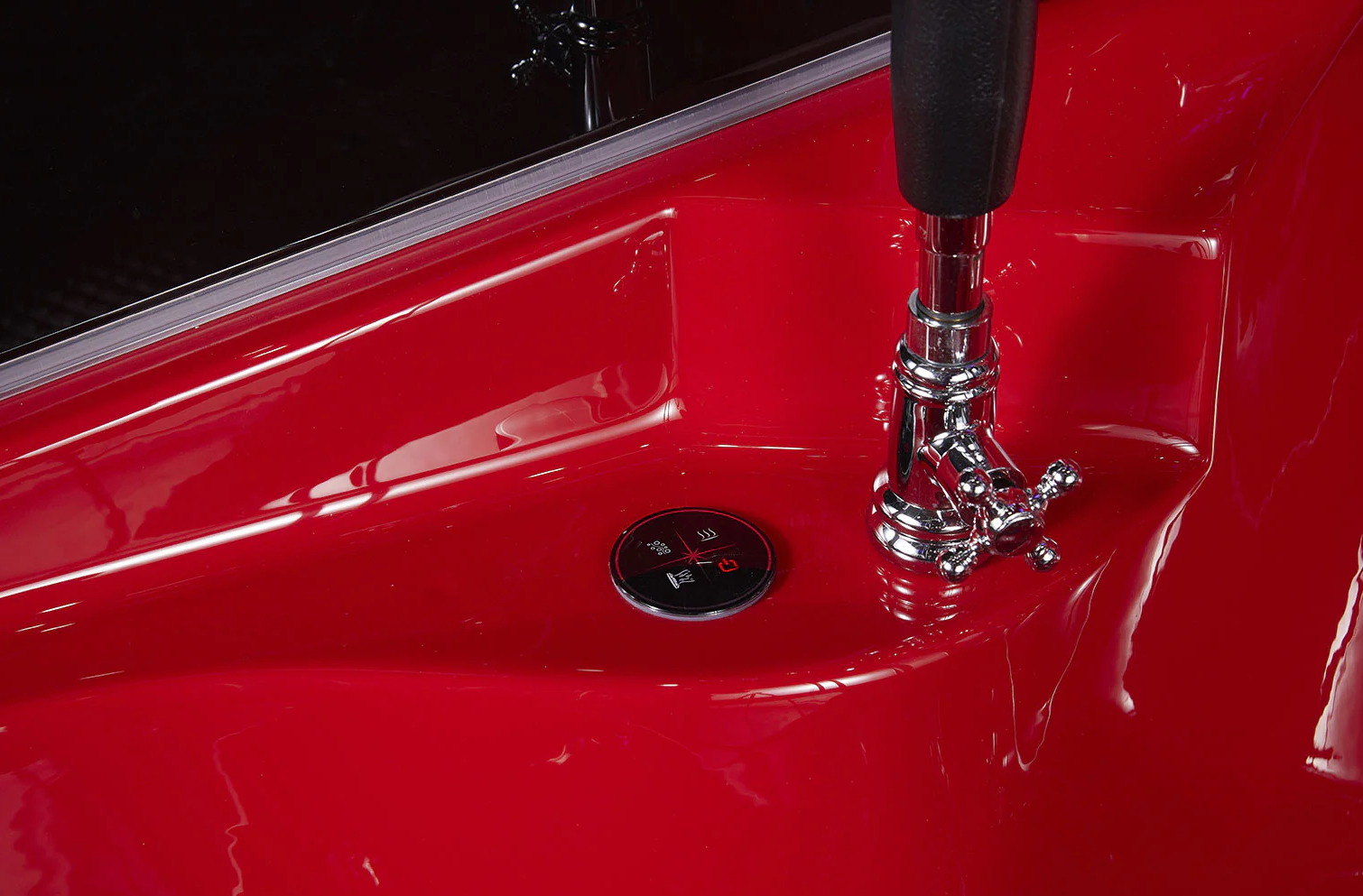 Platinum Red Superior Steam Shower