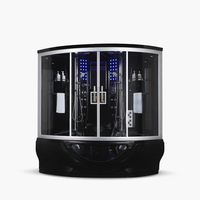 Platinum Black Superior Steam Shower