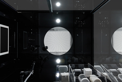 Platinum Black Arezzo Steam Shower