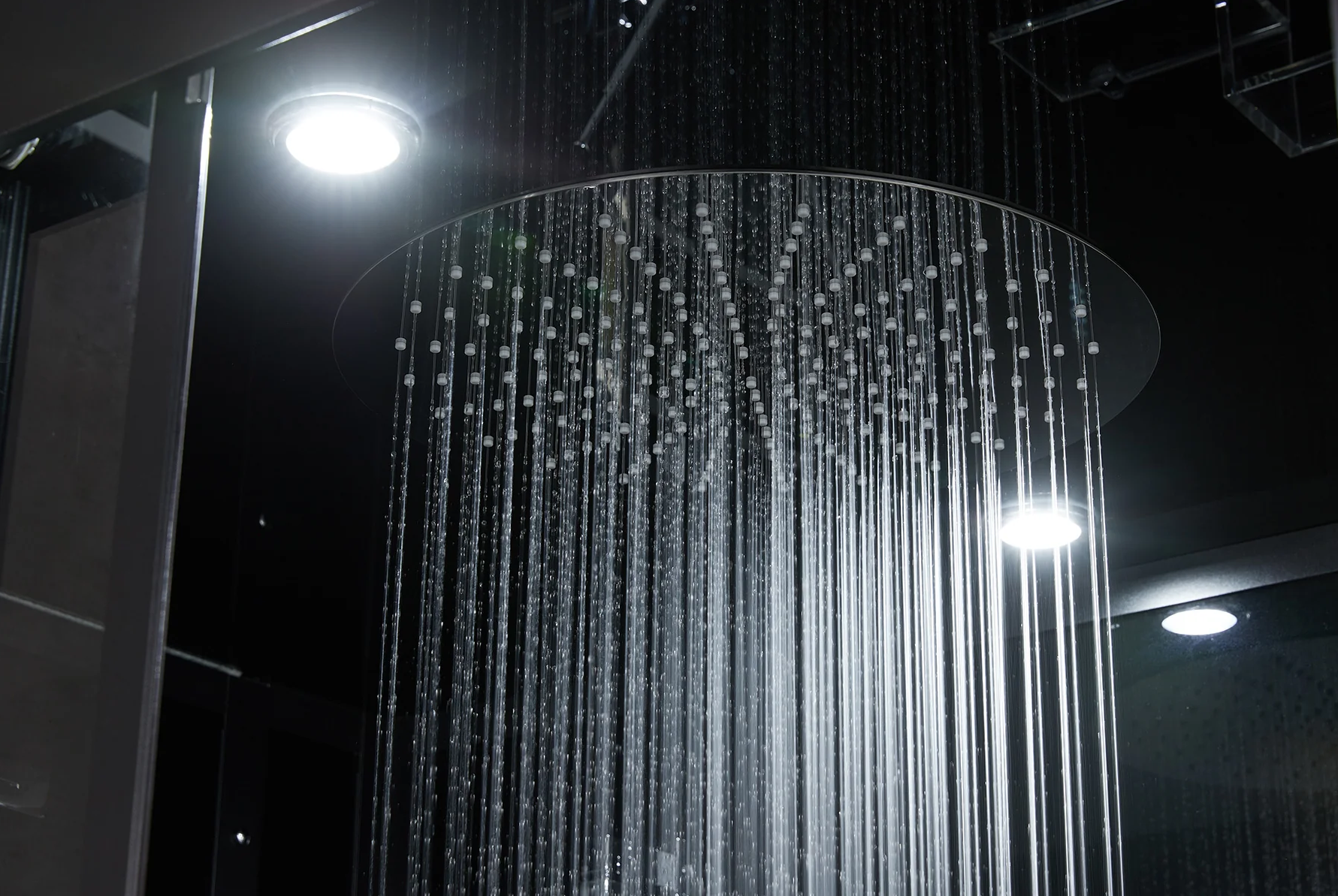 Platinum Black Arezzo Steam Shower