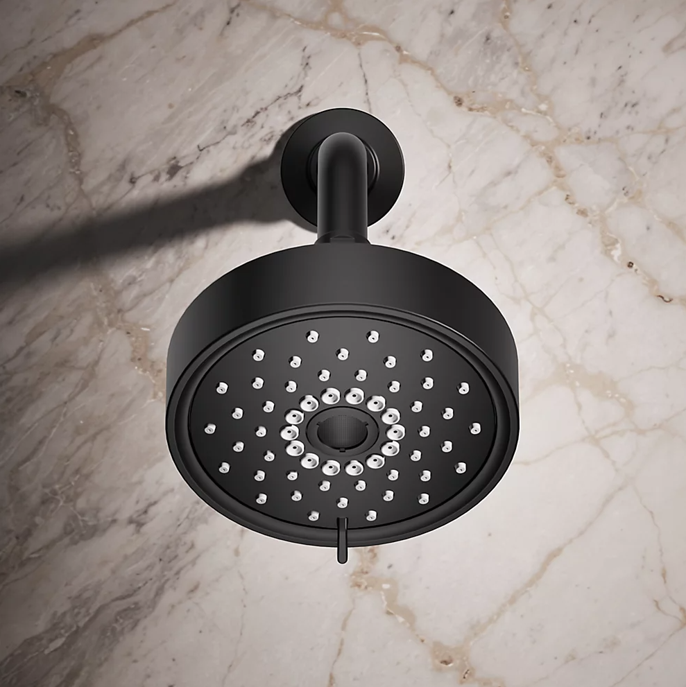 Kohler Matte Black Purist Showerhead