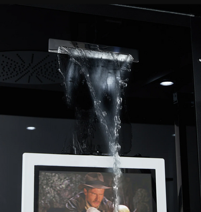 Platinum Black Anzio Steam Shower