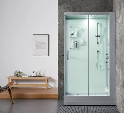 Platinum White Lucca Steam Shower