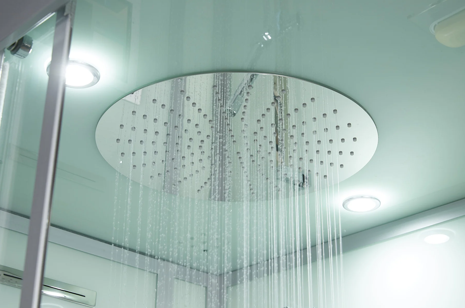 Platinum White Lucca Steam Shower